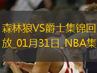 01月31日NBA常規(guī)賽 森林狼 - 爵士 精彩鏡頭